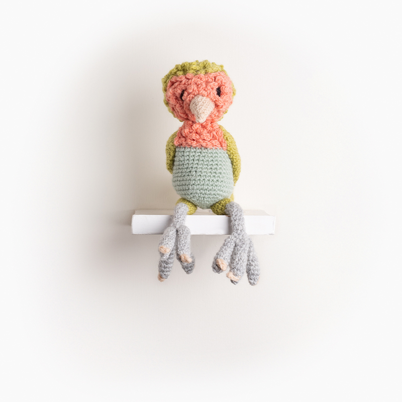 lovebird bird crochet amigurumi project pattern kerry lord Edward's menagerie